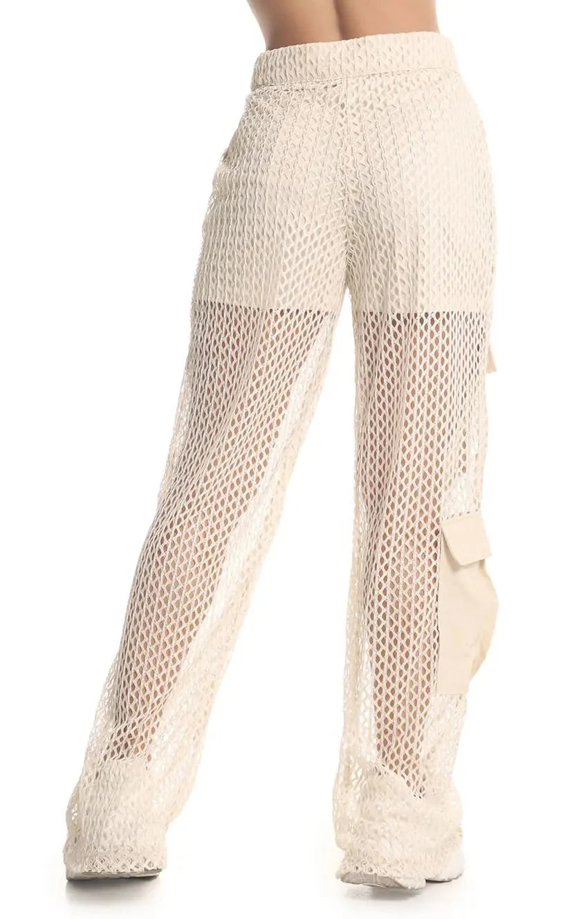 Pantalón Marfil Tejido - Navissi Clothing ♡