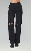 Pantalón Negro Cut Out