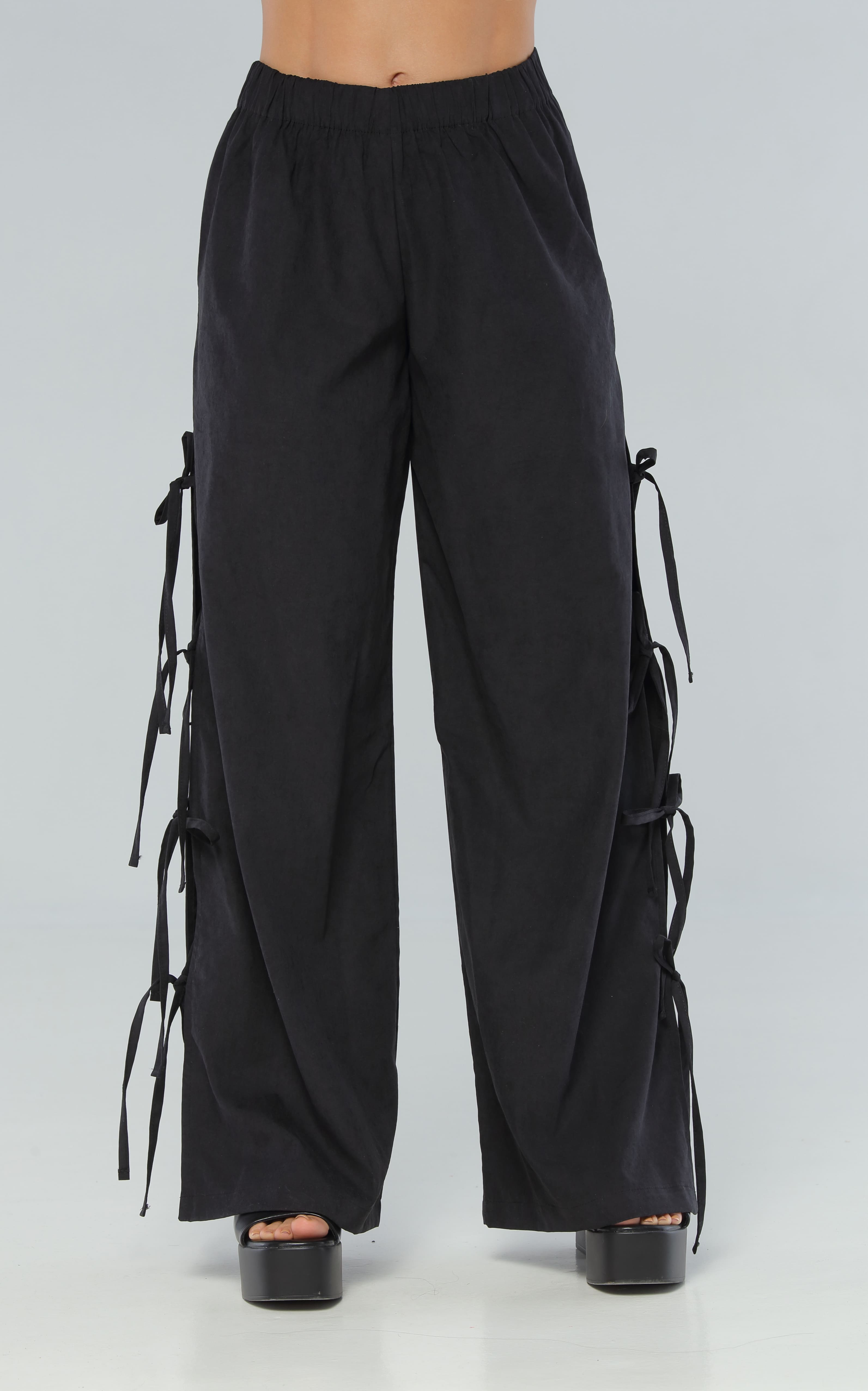 Pantalón Negro Abertura