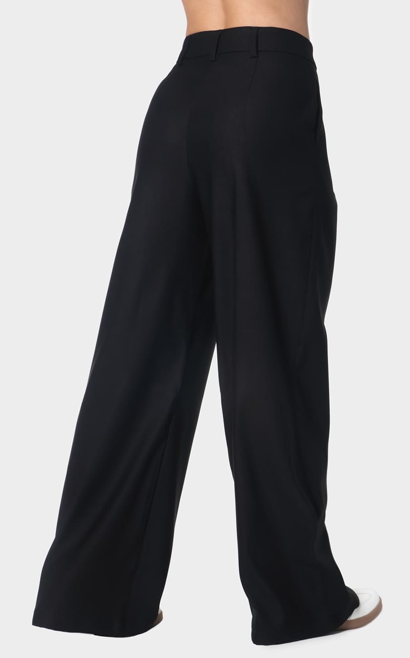 Pantalón Negro Palazzo
