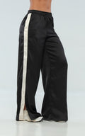 Pantalón Negro Contraste