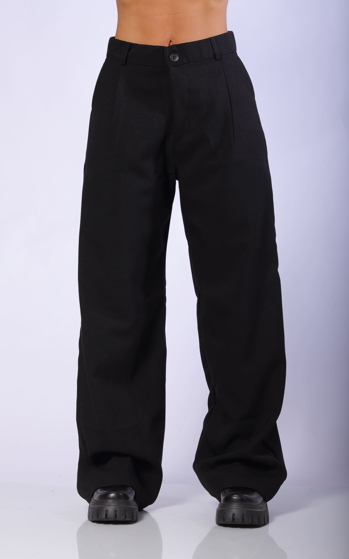 Pantalón Negro Tipo Sastre
