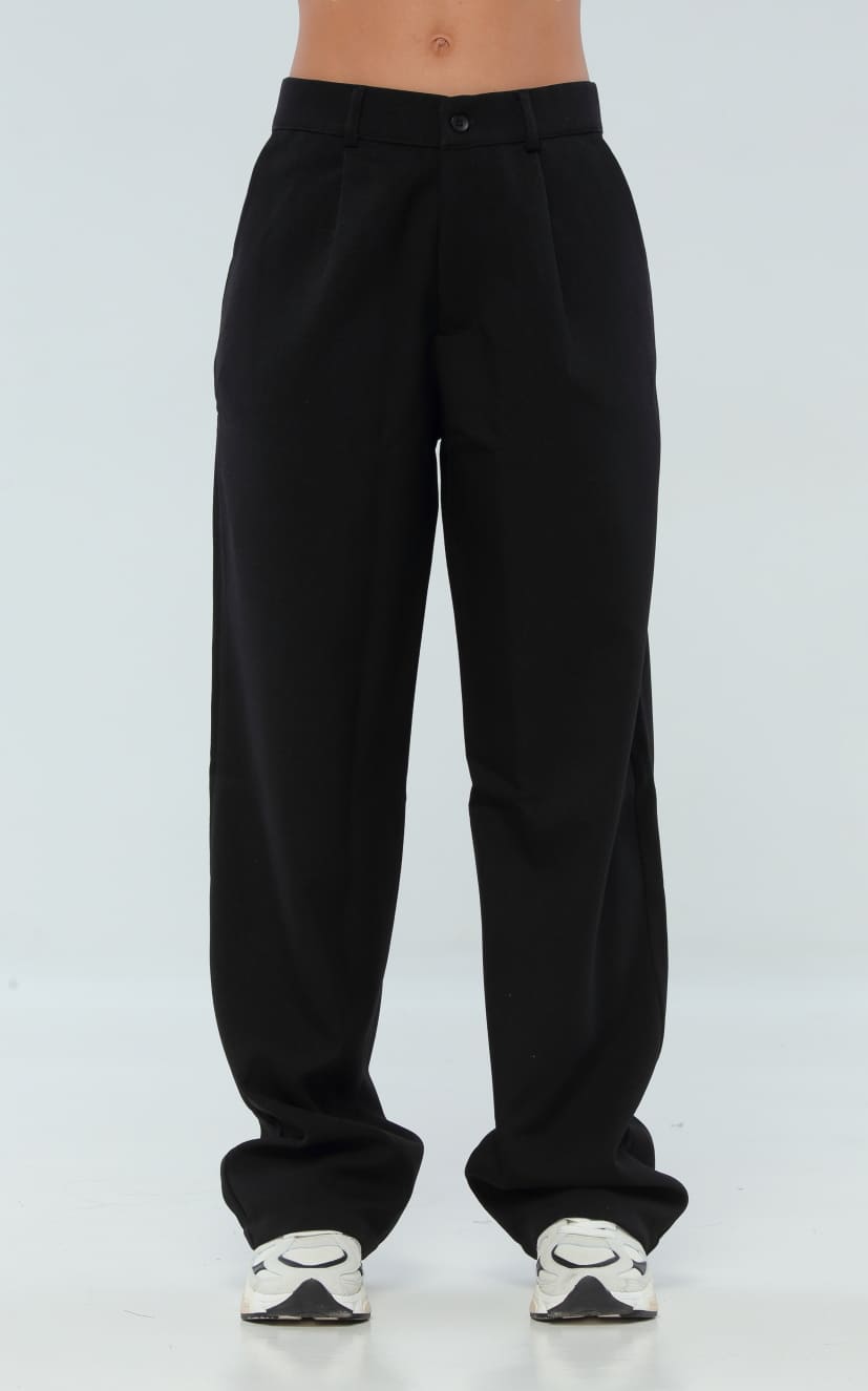 Pantalón Negro Tipo Sastre