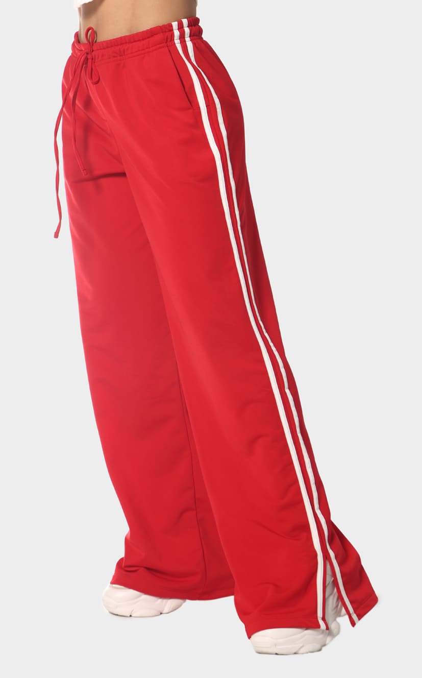 Pantalón Rojo Líneas