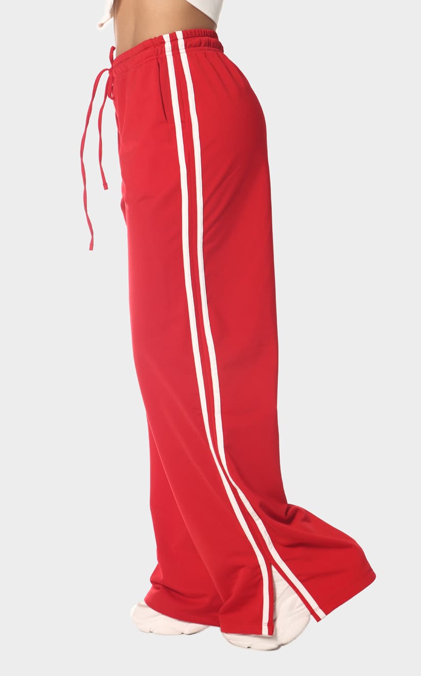 Pantalón Rojo Líneas