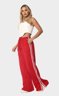 Pantalón Rojo Líneas