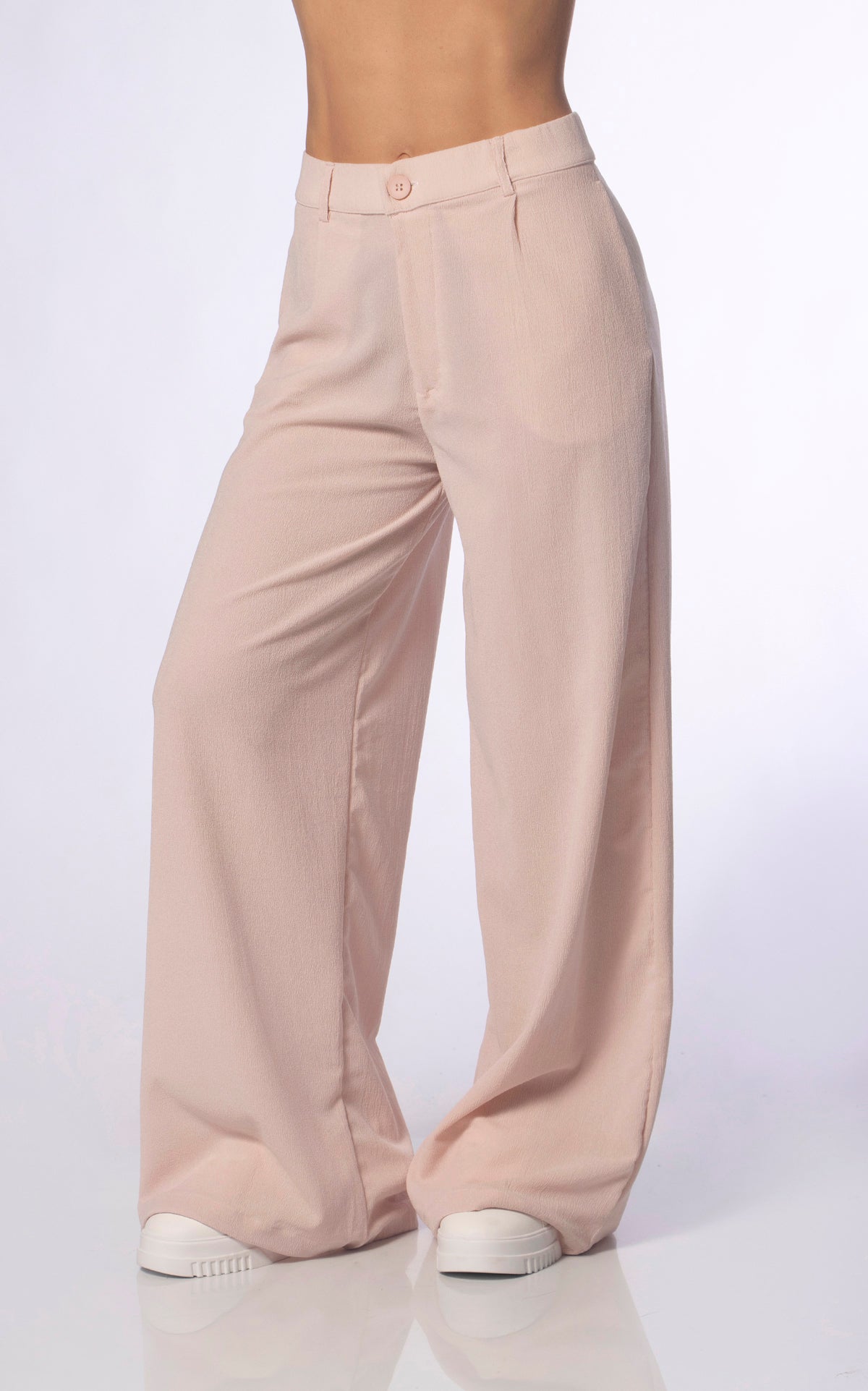 Pink Elastic Pants