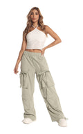 Pantalón Verde Cargo - Navissi Clothing ♡