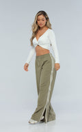 Pantalón Verde Líneas
