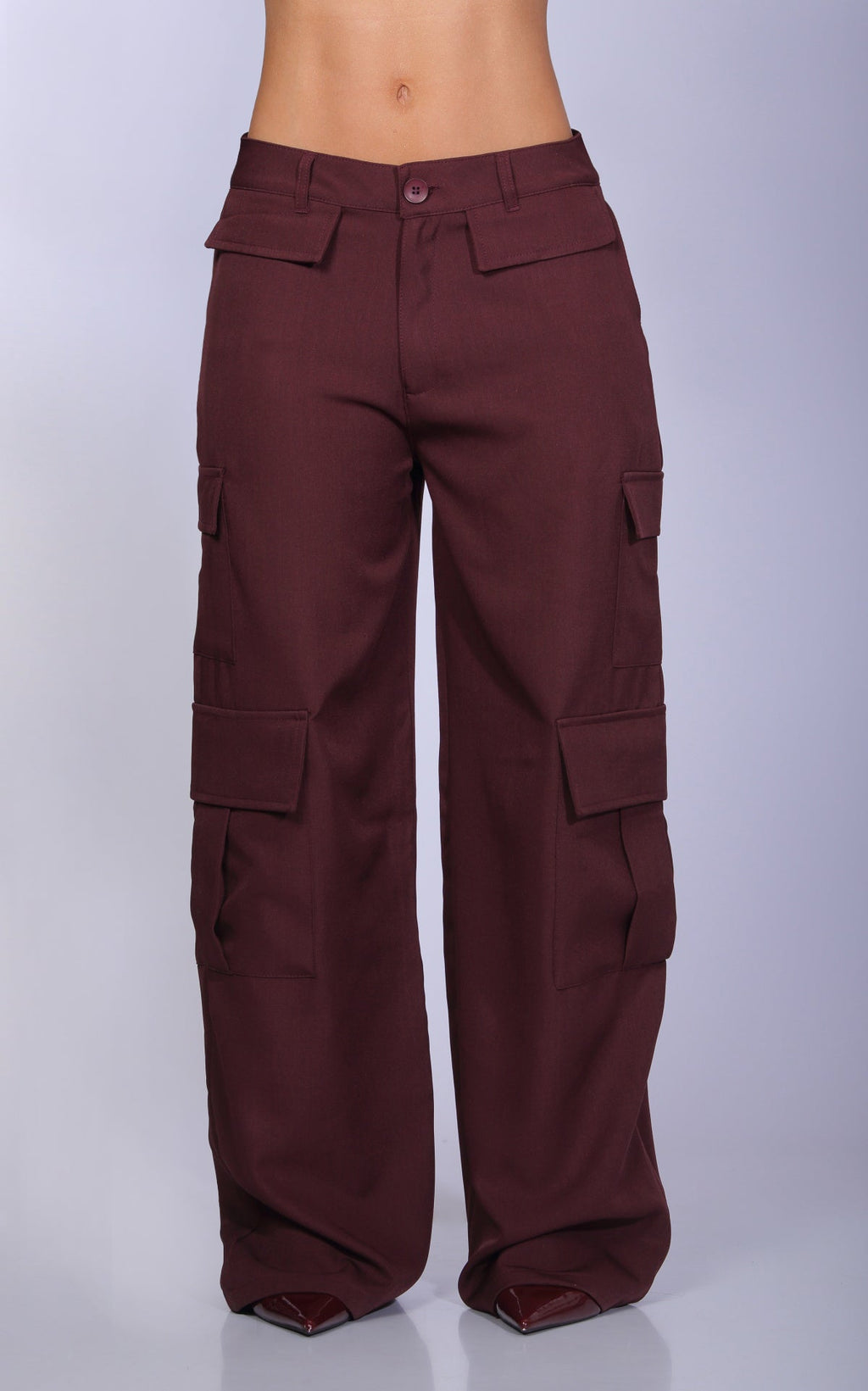 Pantalón Vino Tinto Cargo