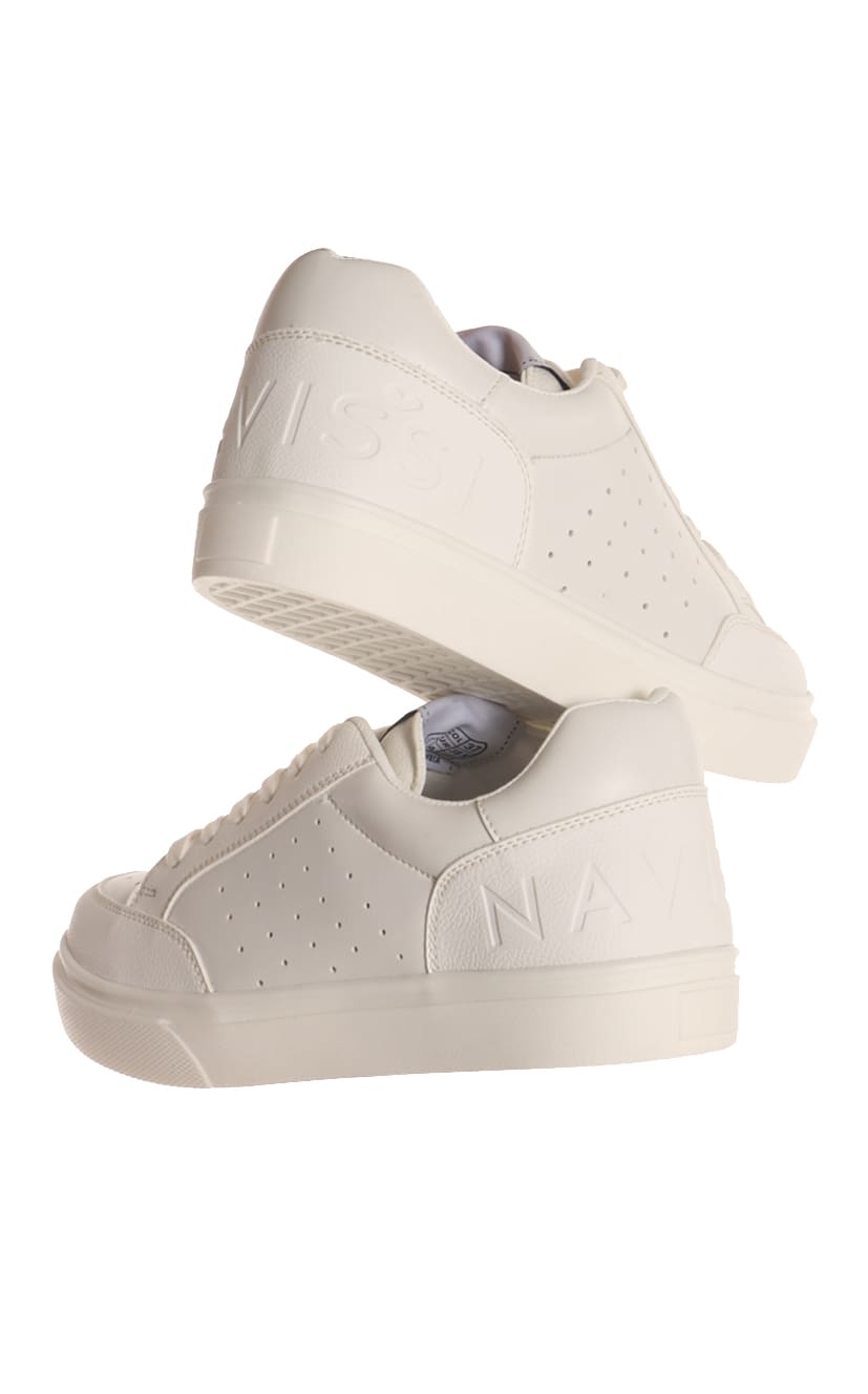 Tenis Blancos Talonera - Navissi Clothing ♡