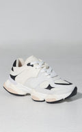 Tenis Deportivos Marfil/Negro - Navissi