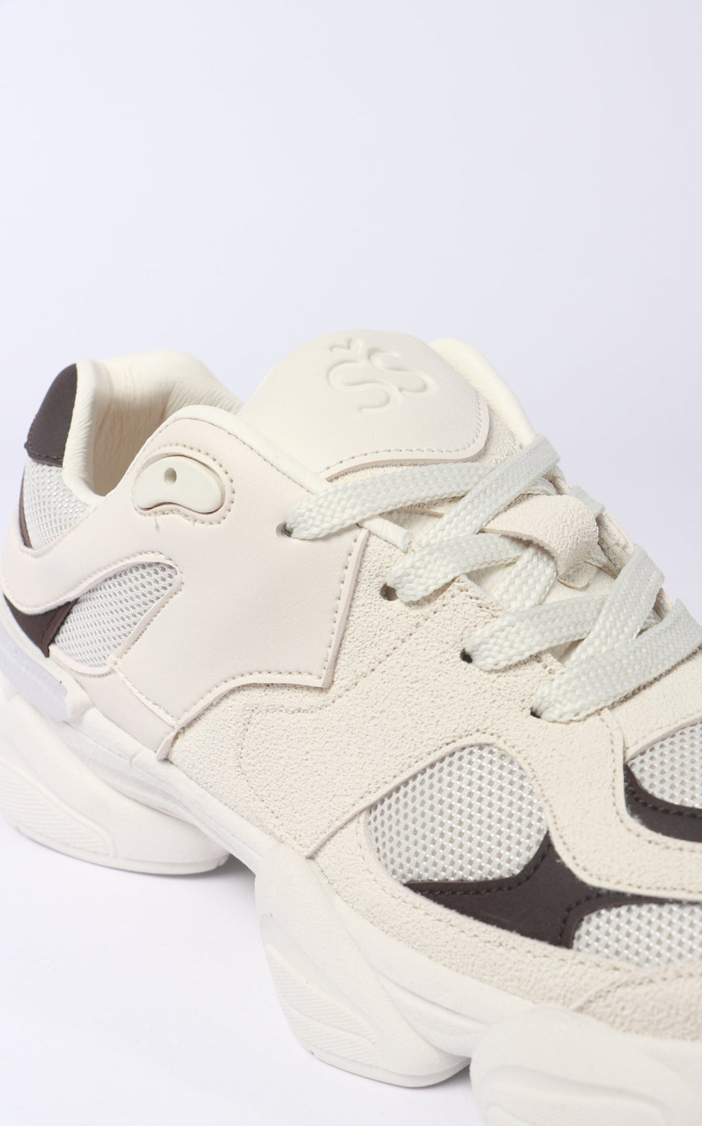 Ivory Platform Sneakers