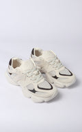 Ivory Platform Sneakers