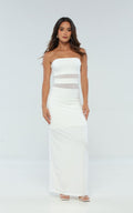 Vestido Blanco Mallatex