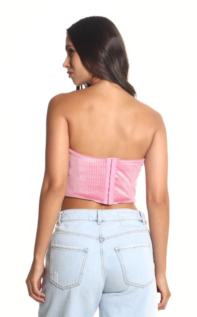 Blusa Corpiño Rosado - Navissi Clothing ♡