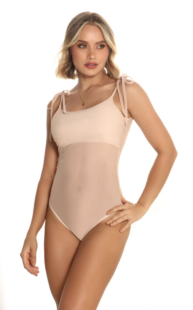 Body Beige Transparencia - Navissi Clothing ♡