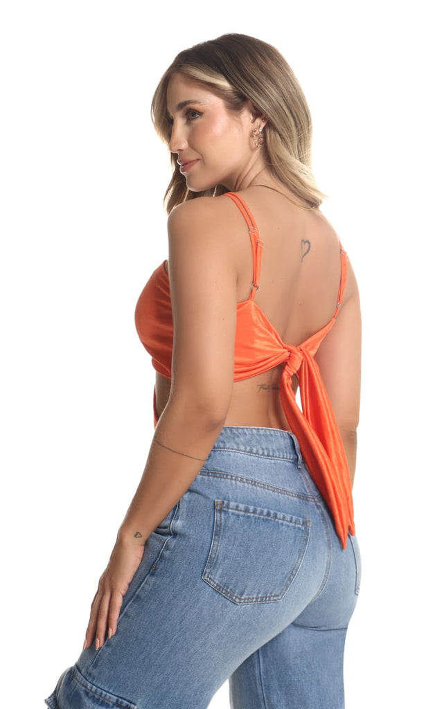 Body Naranja Cut Out - Navissi Clothing ♡