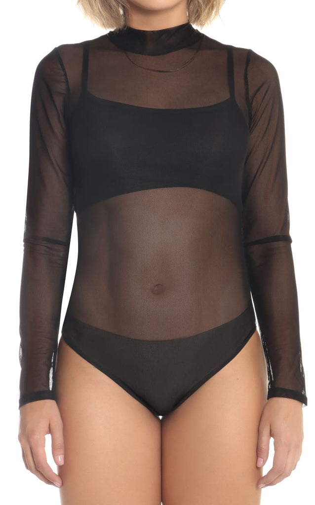 Body Negro En Transparencia - Navissi Clothing ♡