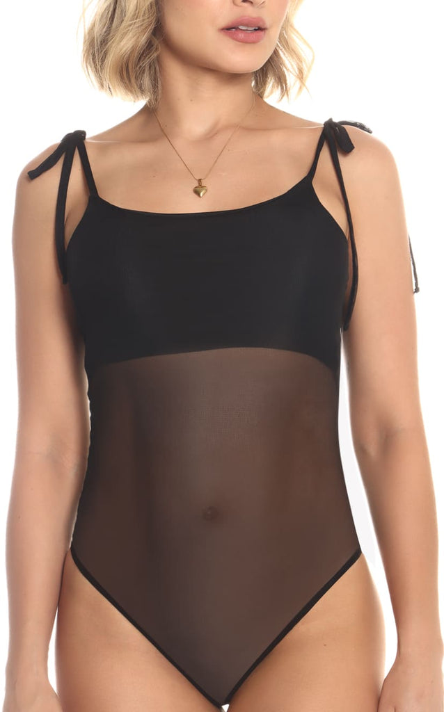 Body Negro Transparencia - Navissi Clothing ♡