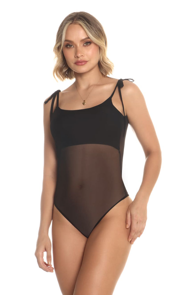 Body Negro Transparencia - Navissi Clothing ♡