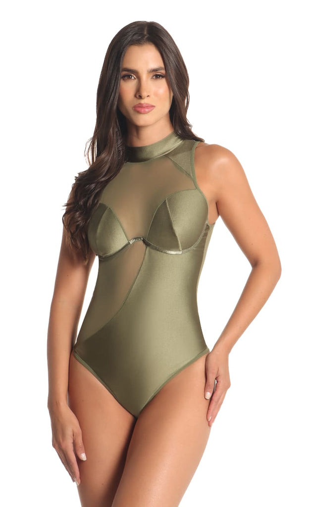 Body Verde Transparencia - Navissi Clothing ♡