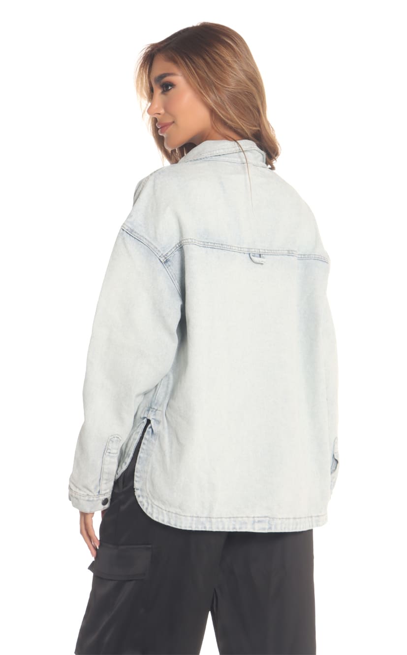 Chaqueta Azul Denim - Navissi Clothing ♡