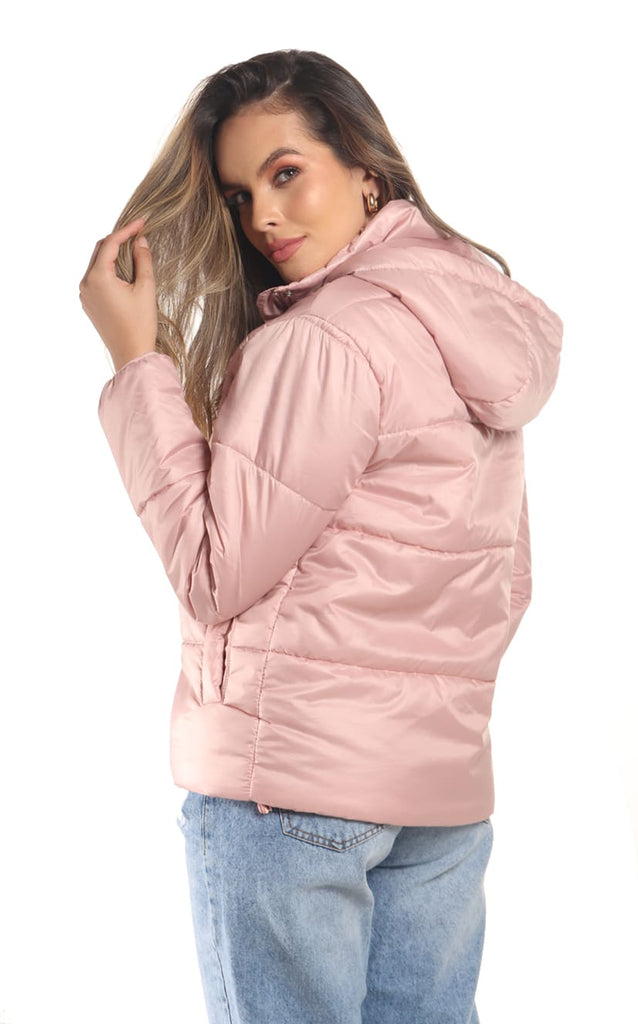 Chaqueta Rosa Acolchada - Navissi Clothing ♡