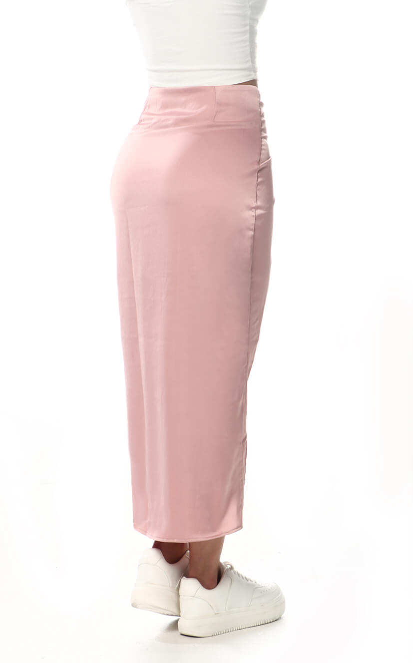 Falda Rosa Viejo Entorchada - Navissi Clothing ♡