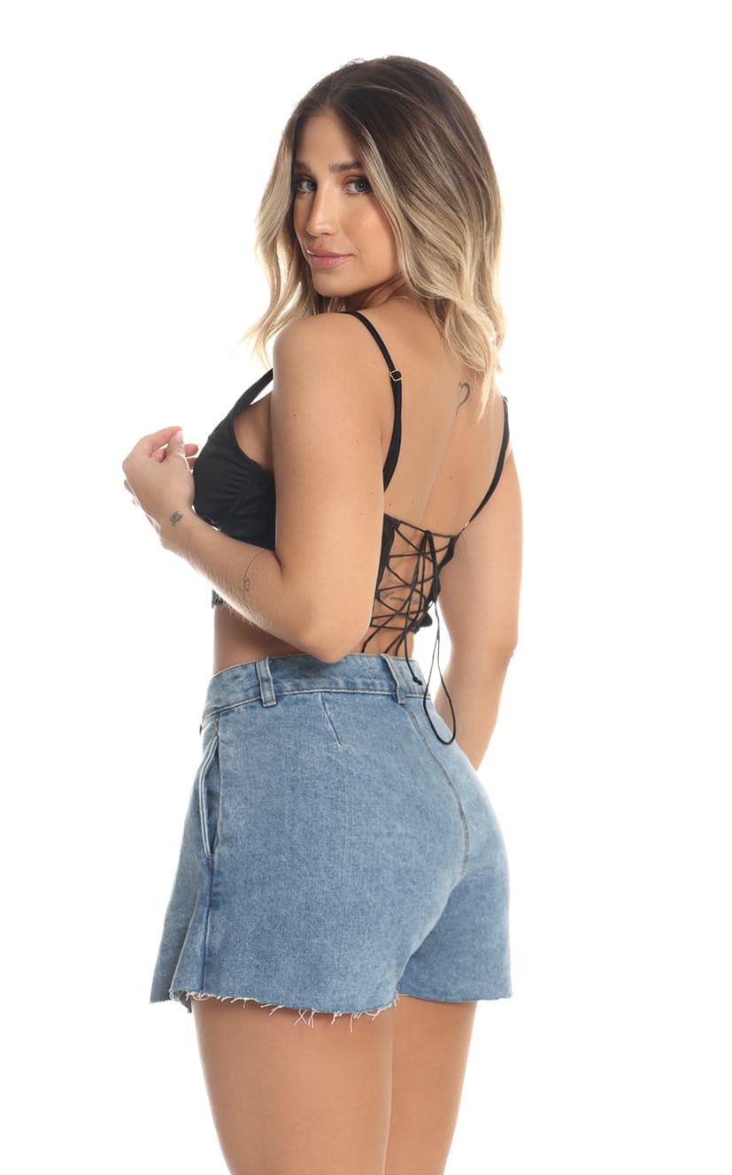 Falda Short Denim