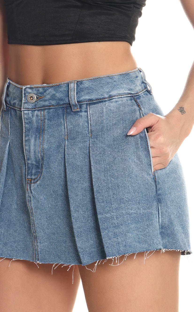 Falda Short Denim