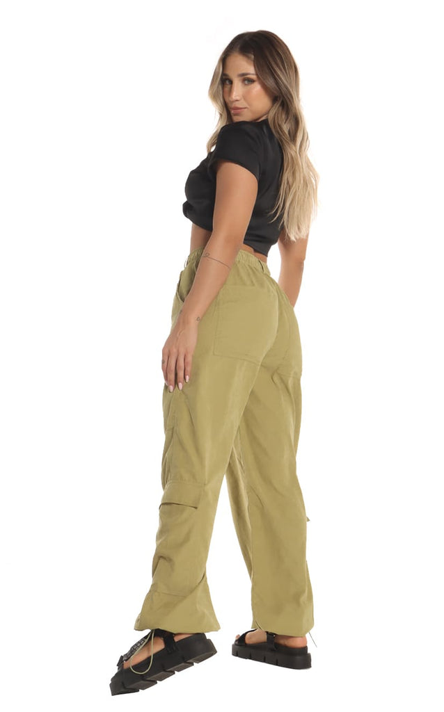 Pantalón Cargo Verde Pistacho - Navissi Clothing ♡