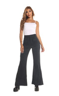 Pantalón Negro Bota Recta - Navissi Clothing ♡