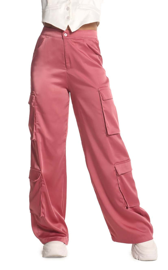 Pantalón Rosa Cargo - Navissi Clothing ♡