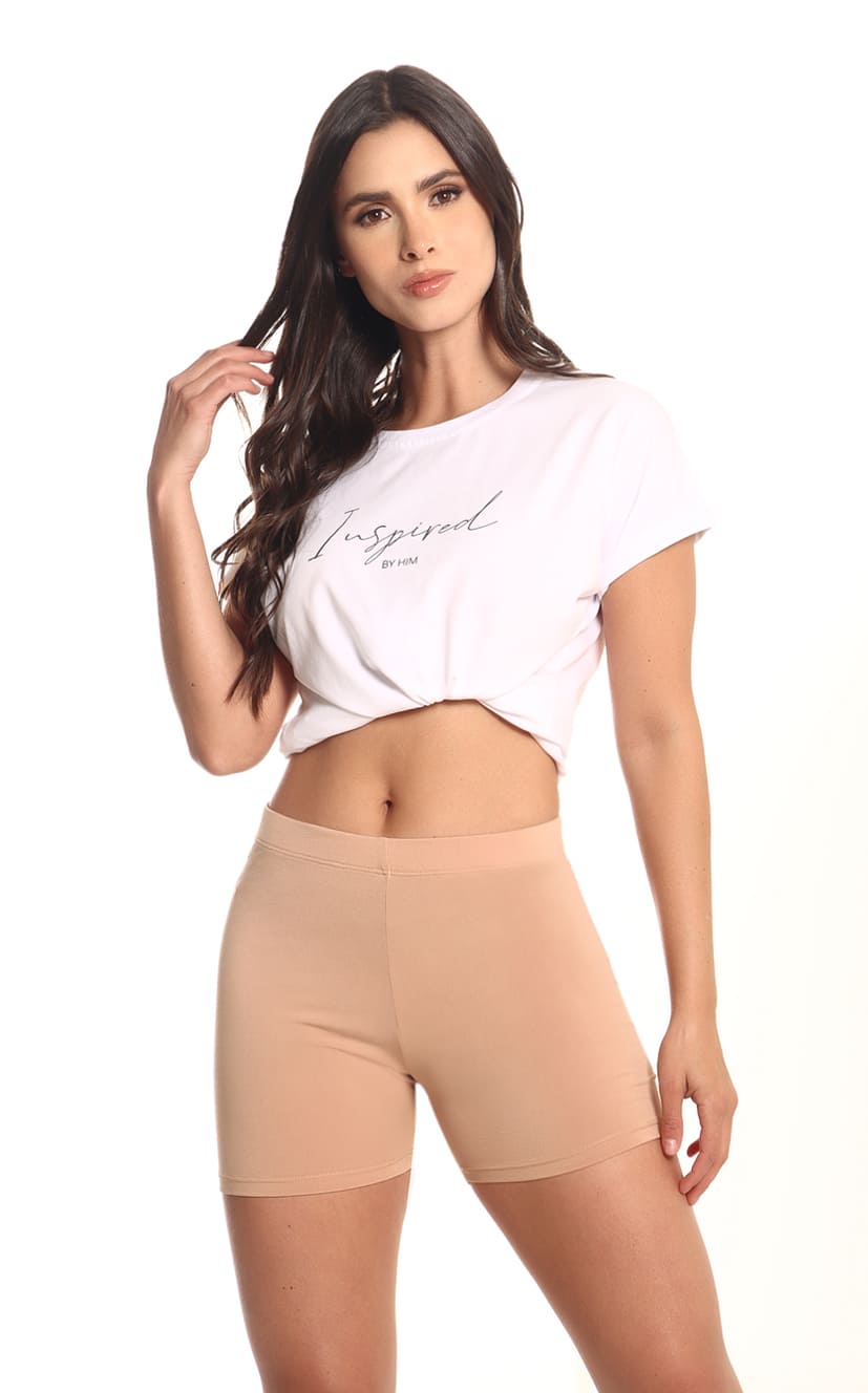 Short Camel Ajustado