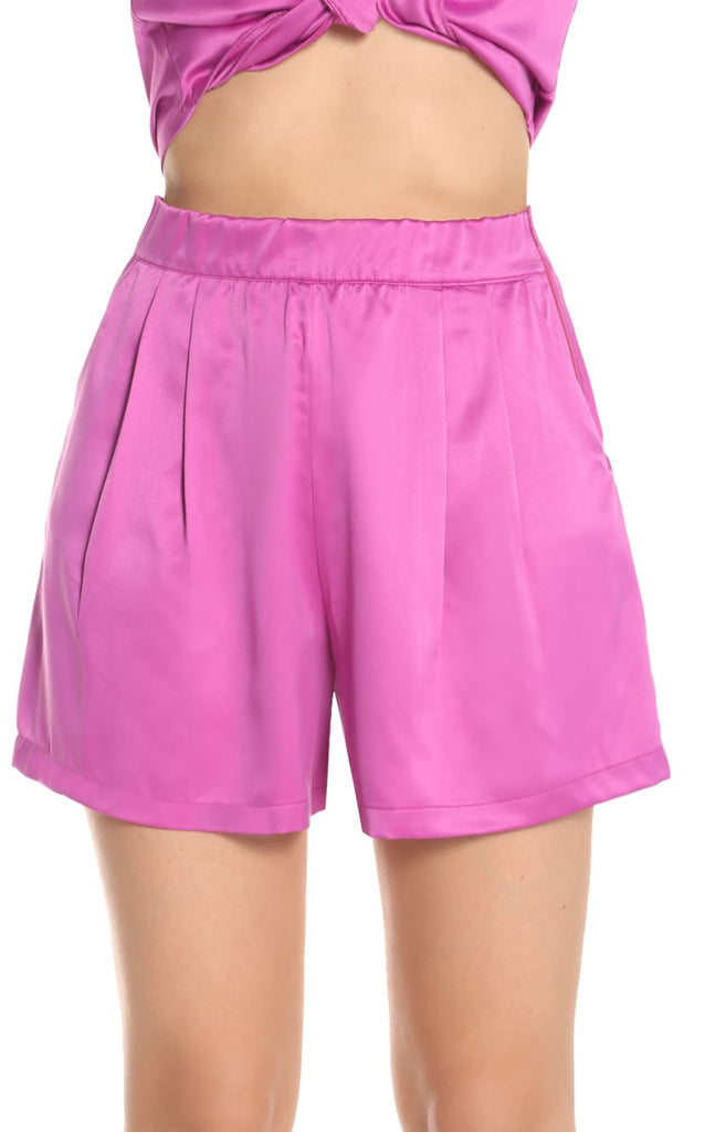 Short Magenta Tipo Sastre - Navissi Clothing ♡