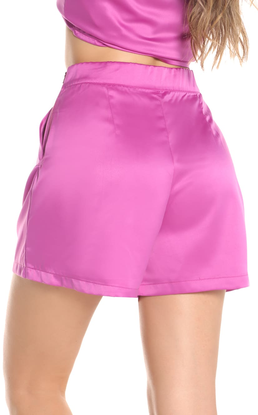 Short Magenta Tipo Sastre - Navissi Clothing ♡