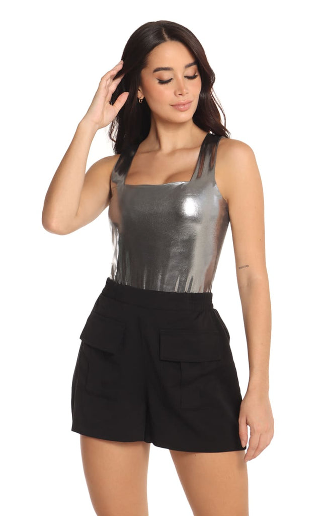 Short Negro Tipo Cargo - Navissi Clothing ♡