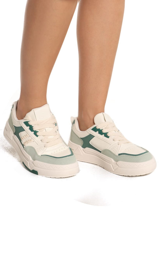 Tenis Bicolor Verde - Navissi Clothing ♡