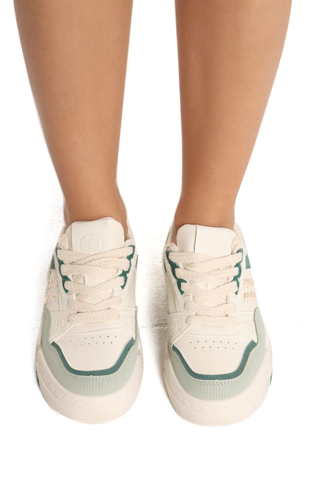 Tenis Bicolor Verde - Navissi Clothing ♡